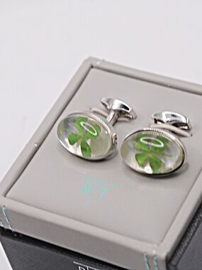 Tateossian Clover Limited Edition Cufflinks